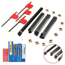 LATHE TOOL SET 12MM 18 PIECE B/BAR L,R,S