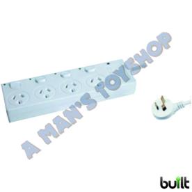 POWER BOARD 4 OUTLET 240V SPIKE & SURGE