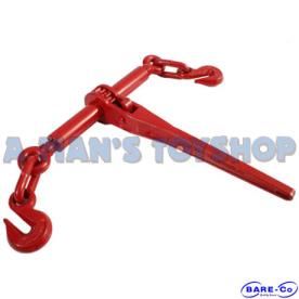 RED RATCHET 13MM CHAIN LOAD BINDER G70