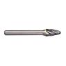 BURR 1/4 TREE RADIUS NOSE ALUMINIUM