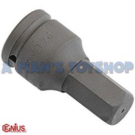 IMPACT IN HEX 3/4 DR SOCKET 24MM