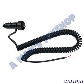 LIGHTER PLUG OFF/ON LED 10 AMP