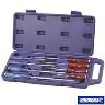 SCREWDRIVER SET 8 PIECE TANG GO  THROUGH