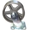 WHEEL CASTOR IRON 152X50 SWIVEL 500KG