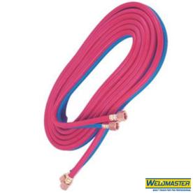 OXY TWIN  HOSE ASSEMBLY 5 METRE WITH END