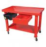 WORKBENCH TEAR DOWN TABLE & OIL DRAIN