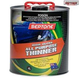 HIGH GLOSS ALL PURPOSE THINNER 4 LITRE