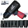 AIR IMPACT WRENCH 3/4DR 8 SOCKET 26-38MM