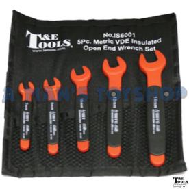 OPEN END SPANNER SET VDE 1000V 5 PIECE