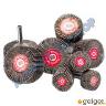 FLAP WHEEL KIT 8 PCE 25 TO50MM 1/4 SHANK