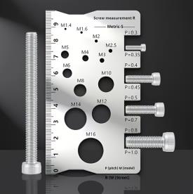 SCREW MEASURING  THREAD GAUGE TO 18MM