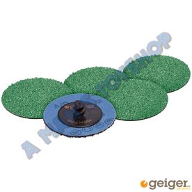 SANDING DISC 50MM QUICK LOCK 80 GRIT 10P