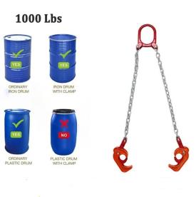 DRUM LIFTER CHAIN 2 LEG 500KG CAP 6MM