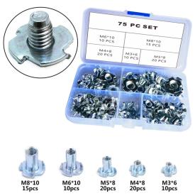 T NUT ASSORTMENT METRIC M3- M4- M5-M6-M8