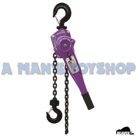 LEVER CHAIN BLOCK 1600 KG 1 .5METRE DROP