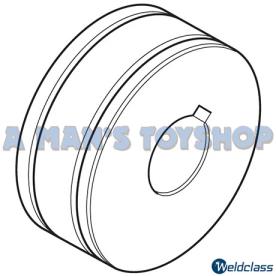 MIG KEYED ROLLERS TO SUIT 0.9-1.2 GASLES