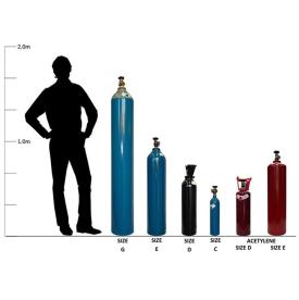 GAS REFILL E SIZE NITROGEN (GAS ONLY)