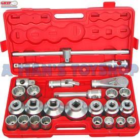 SOCKET SET 3/4 & 1"DR 26 PIECE  AF SIZE
