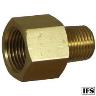 BRASS ADAPTOR 1"BSP X 3/4" BSPT NO 72