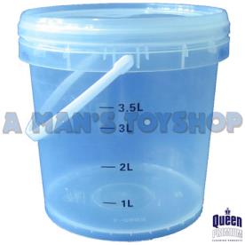PLASTIC PAIL BUCKET 5  LITRE WITH LID