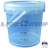 PLASTIC PAIL BUCKET 5 LITRE WITH LID