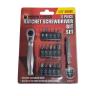 SCREWDRIVER SET - RATCHET 11 PIECES