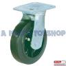CASTOR RUBBER & CAST 125MM SWIVEL 180KG