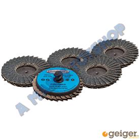 MINI FLAP DISC 50MM QUICK LOCK 40GRIT 5P
