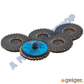 MINI FLAP DISC 50MM QUICK LOCK 60GRIT 5P