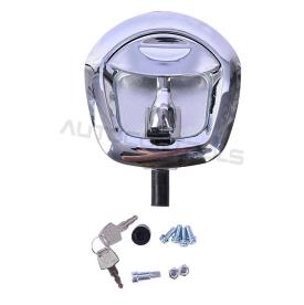 CHROMED WHALE T HANDLE DOOR LOCK