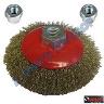BEVEL BRUSH CRIMPED 100M WITH 14X2MM