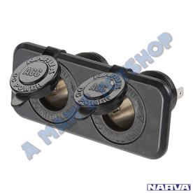 LIGHTER TWIN ACCESSORY SOCKETS H/DUTY