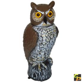 BIRD & POSSUM SCARER OWL ROTATING HEAD