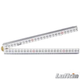 RULE 1 METRE  FOLDING BEVELLED EDGE