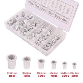 RIVET ALLOY NUT 150 PIECE METRIC KIT
