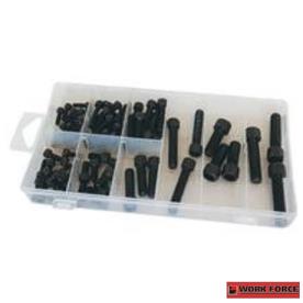 INHEX CAP SCREW ASSORTMENT 77PCE