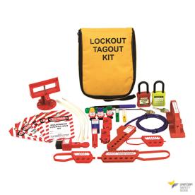 NLA* ELECTRICIAN LOCKOUT POUCH KIT 23 PC
