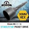 MAXI POST DRIVER ADAPTOR 81MM HEAD STAR