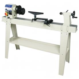 LATHE WOOD SWIVEL HEAD 1HP 1100MM BED
