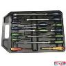SCREWDRIVER SET 15 PCE TANG GO THROUGH