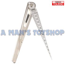 TAPER GAUGE FOR GAPS-SLOTS-HOLE & BORE