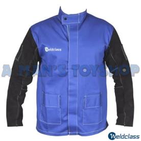 WELDING JACKET LEATHER SLEEVES SIZE L