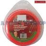 TWIST NYLON TRIMMER LINE SQ 2.4MM X 25M