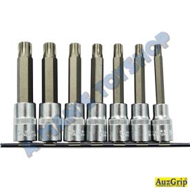 RIBE DEEP 100MM SOCKET SET 1/2DR 7 PCE