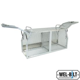 UTE DOG BOX 2 DOOR  2.2MM  ALUIMIN