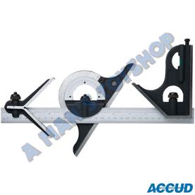 COMBINATION SQUARE SET 0-180 DEG 300MM