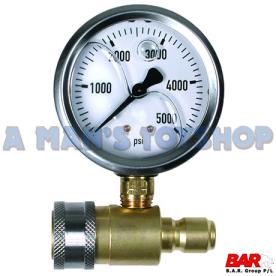 PRESSURE CLEANER INLINE GAUGE Q/CONNECT