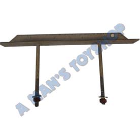 TRAILER SPARE WHEEL BRACKET 2 BOLT