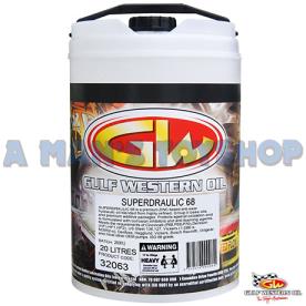 HYDRAULIC OIL 20LTR SUPERDRAULIC 68 GW