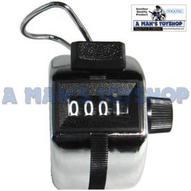 HAND PALM TALLY COUNTER TO 9999 DIGIT